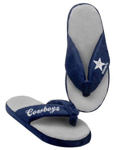 Dallas Cowboys Women's Thong Slippers