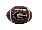Georgia Bulldogs Ceramic Football Candle
