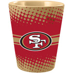 San Francisco 49ers Full Wrap Collectible Glass