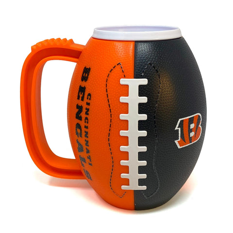 Cincinnati Bengals 24 oz. Football Shaped Beverage Mug