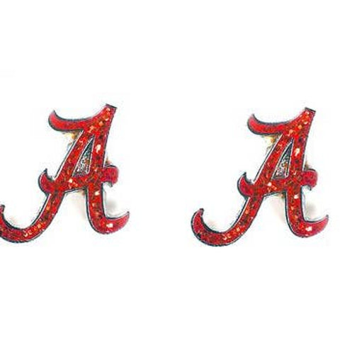 Alabama Crimson Tide Glitter Post Earrings