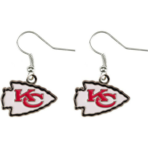 Kansas City Chiefs Logo Dangle Earrings