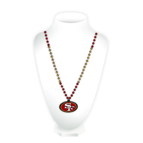 San Francisco 49ers Sport Beads with Medallion