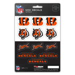 Cincinnati Bengals Mini 12 Pack Decal Set