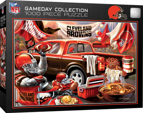 Cleveland Browns Gameday 1000 Piece Puzzle