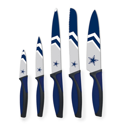 Dallas Cowboys Knife Set - Kitchen - 5 Pack