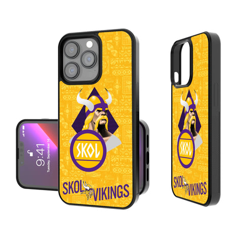 Minnesota Vikings 2024 Illustrated Limited Edition Bump Phone Case-0