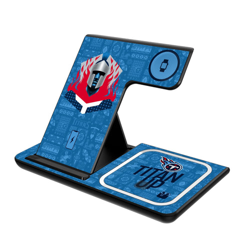 Tennessee Titans 2024 Illustrated Limited Edition 3 in 1 Charging Station-0