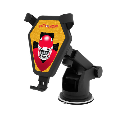 Kansas City Chiefs 2024 Illustrated Limited Edition Wireless Car Charger-0
