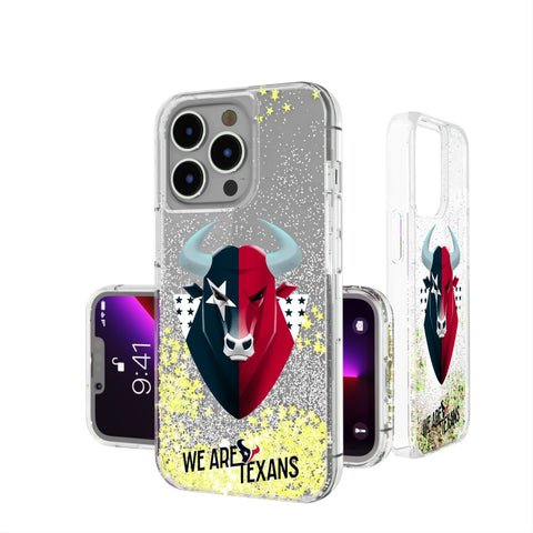 Houston Texans 2024 Illustrated Limited Edition Glitter Phone Case-0