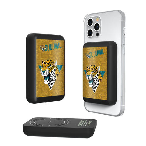 Jacksonville Jaguars 2024 Illustrated Limited Edition Wireless Mag Power Bank-0