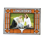 Texas Longhorns Art Glass Horizontal Frame