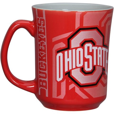 Ohio State Buckeyes Reflective Logo Mug