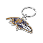 Baltimore Ravens Large Primary Team Logo Keychain