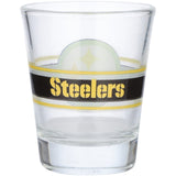 Pittsburgh Steelers 2 oz. Stripe Shot Glass