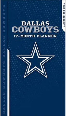 Dallas Cowboys 2024 -17 Month Pocket Planner