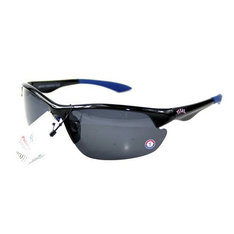 Texas Rangers Black Blade Polarized Sunglasses
