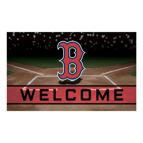 Boston Red Sox Crumb Rubber Door Mat