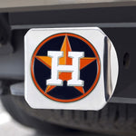 Houston Astros Hitch Cover - Chrome