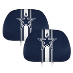 Dallas Cowboys Printed Head Rest Covers
