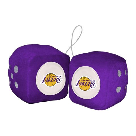 Los Angeles Lakers Fuzzy Dice