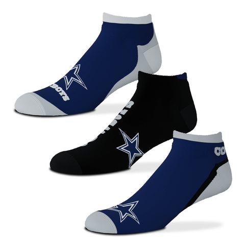 Dallas Cowboys Flash 3 PK Socks