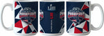 New England Patriots Super Bowl LIII Champions Sublimated mug