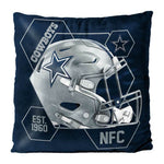 Dallas Cowboys Reversible Velvet Pillow 16" - Double Sided