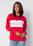 Ohio State Buckeyes Red Pennant Sweatshirt