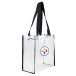 Pittsburgh Steelers Clear Square Stadium Tote