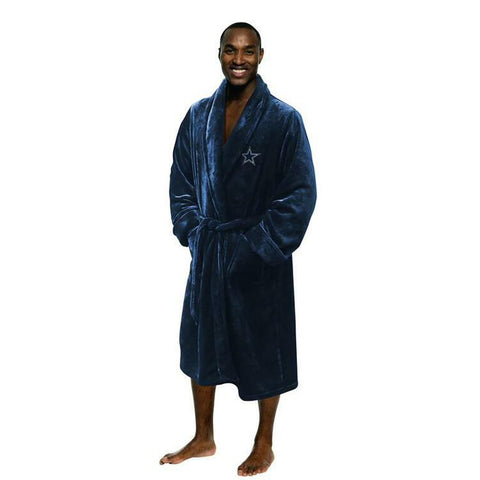 Dallas Cowboys NFL Men's L/XL Silk Touch Bath Robe