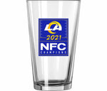Los Angeles Rams 2021 NFC Champions Pint Glass