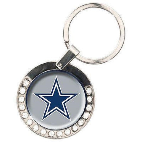 Dallas Cowboys Rhinestone Keychain