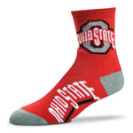 Ohio State Buckeyes Team Color Crew Socks