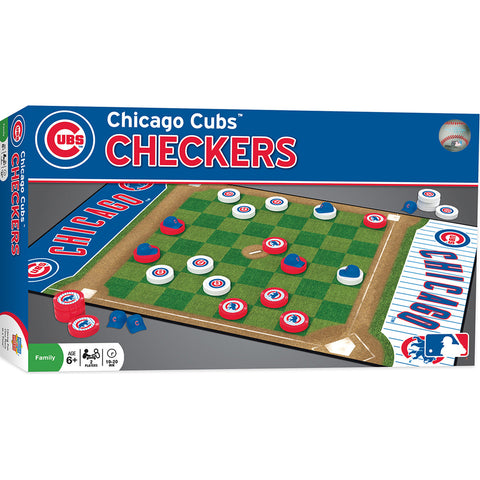 Chicago Cubs Checkers Board Game