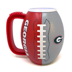 Georgia Bulldogs 24 oz. Football Shaped Beverage Mug