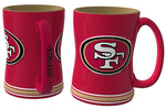 San Francisco 49ers Sculpted Relief Mug