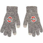Ohio State Buckeyes Gray Knit Gloves