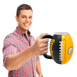 Pittsburgh Steelers 24 oz. Football Shaped Beverage Mug
