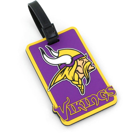 Minnesota Vikings Soft Luggage Tag