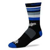 Los Angeles Dodgers Black Rave Socks