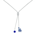 Los Angeles Dodgers Infinity Knot Pendant Necklace