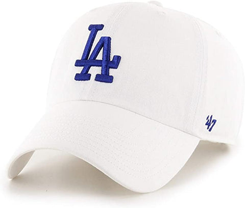 Los Angeles Dodgers White 47 Clean Up