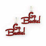 Ohio State Buckeyes Slogan Earrings