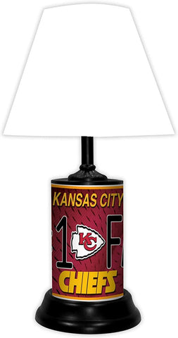 Kansas City Chiefs #1 Fan Lamp