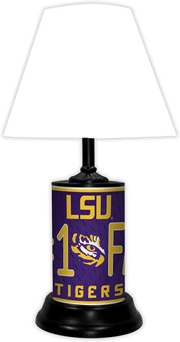LSU Tigers #1 Fan Lamp