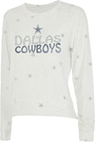 Dallas Cowboys Women's Accolade Long Sleeve Pajama T-Shirt