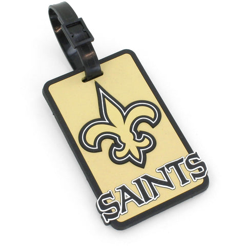 New Orleans Saints Soft Luggage Tag