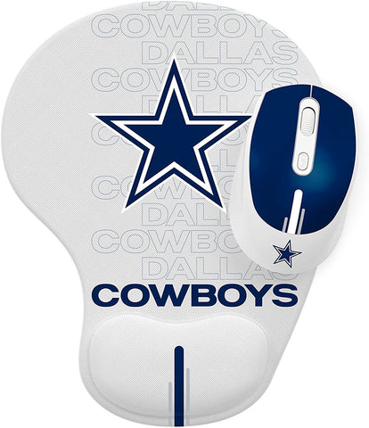 Dallas Cowboys Wireless Mouse & Mouse Pad