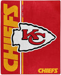 Kansas City Chiefs Blanket 50x60 Raschel Restructure Design